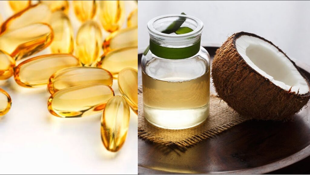 Vitamin E and Coconut Oil for hair