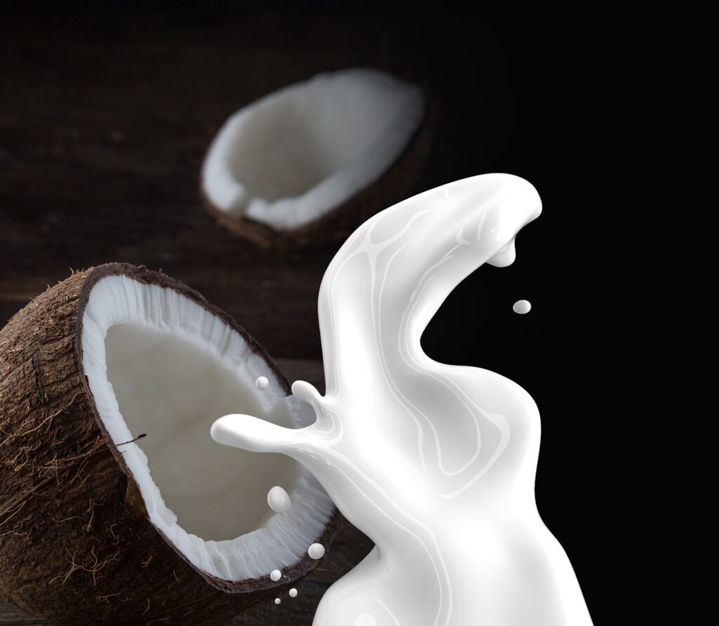 coconut milk bright cures