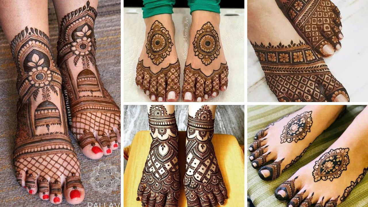 55+ Outstanding Leg Mehndi Designs 2023 - Bright Cures